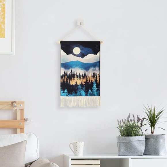 Boho Sunrise/Sunset Retro Room Tapestry Dorm Decor - Picture 4 of 5